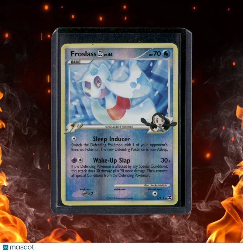 2009 Pokemon Rivals Froslass Holo Rare HP