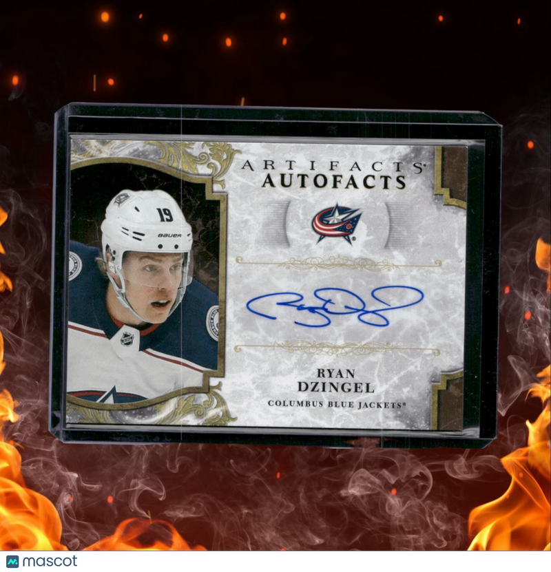 2019-20 Upper Deck Artifacts Ryan Dzingel Autofacts Auto