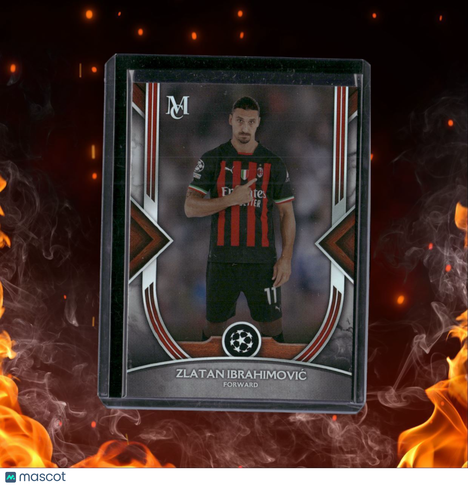 2022 Topps Museum Collection Zlatan Ibrahimović #36
