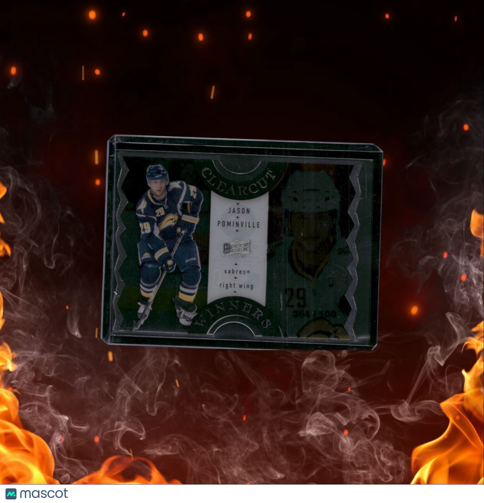 2007-08 Upper Deck Jason Pominville Clear Cut Winners #CCW49
