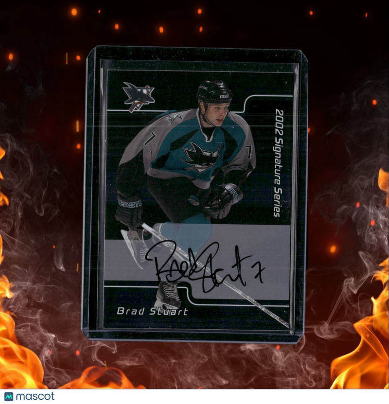 2002-03 In the Game Brad Stuart Auto