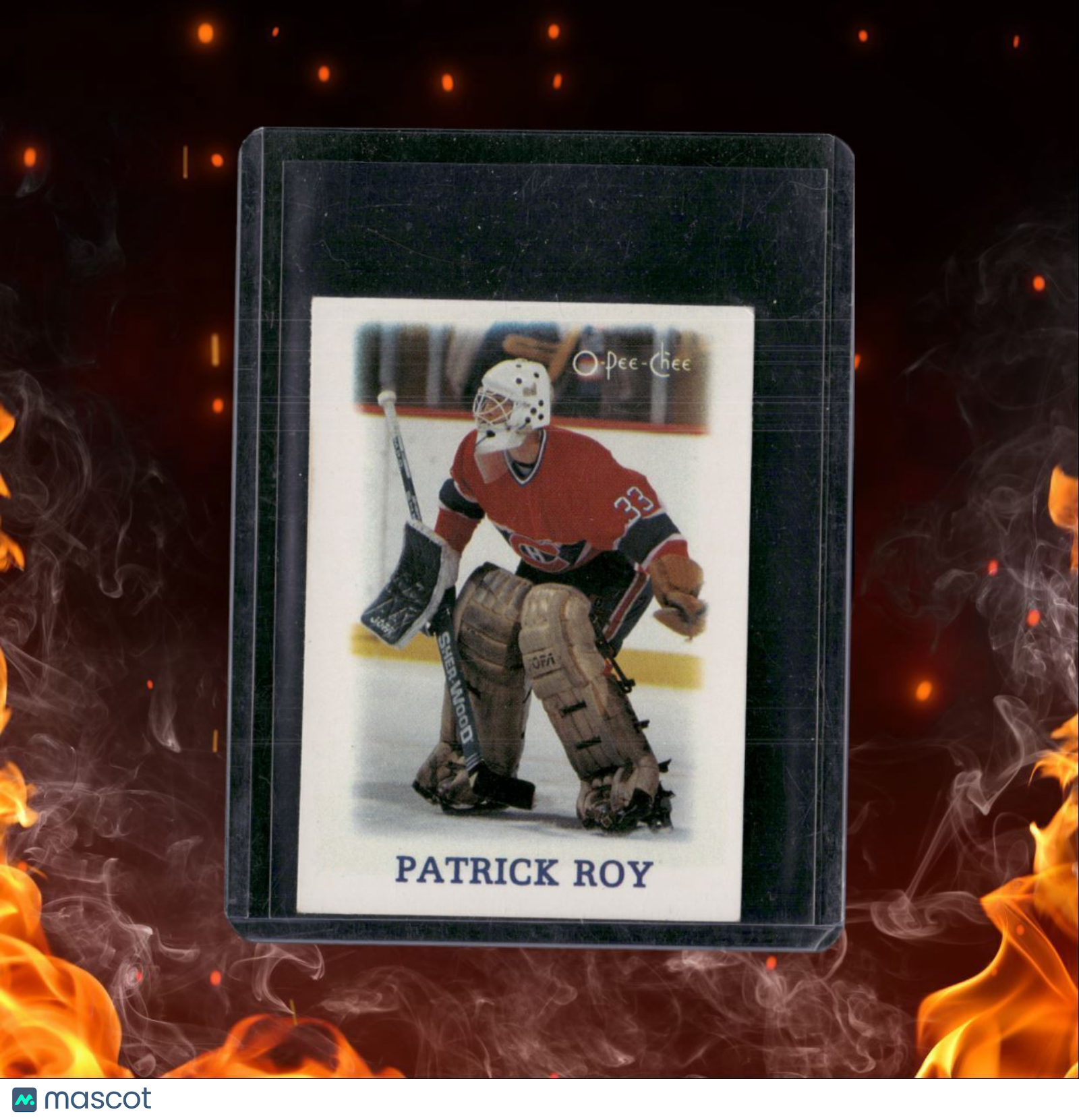 1988-89 O-Pee-Chee Randy Burridge #33