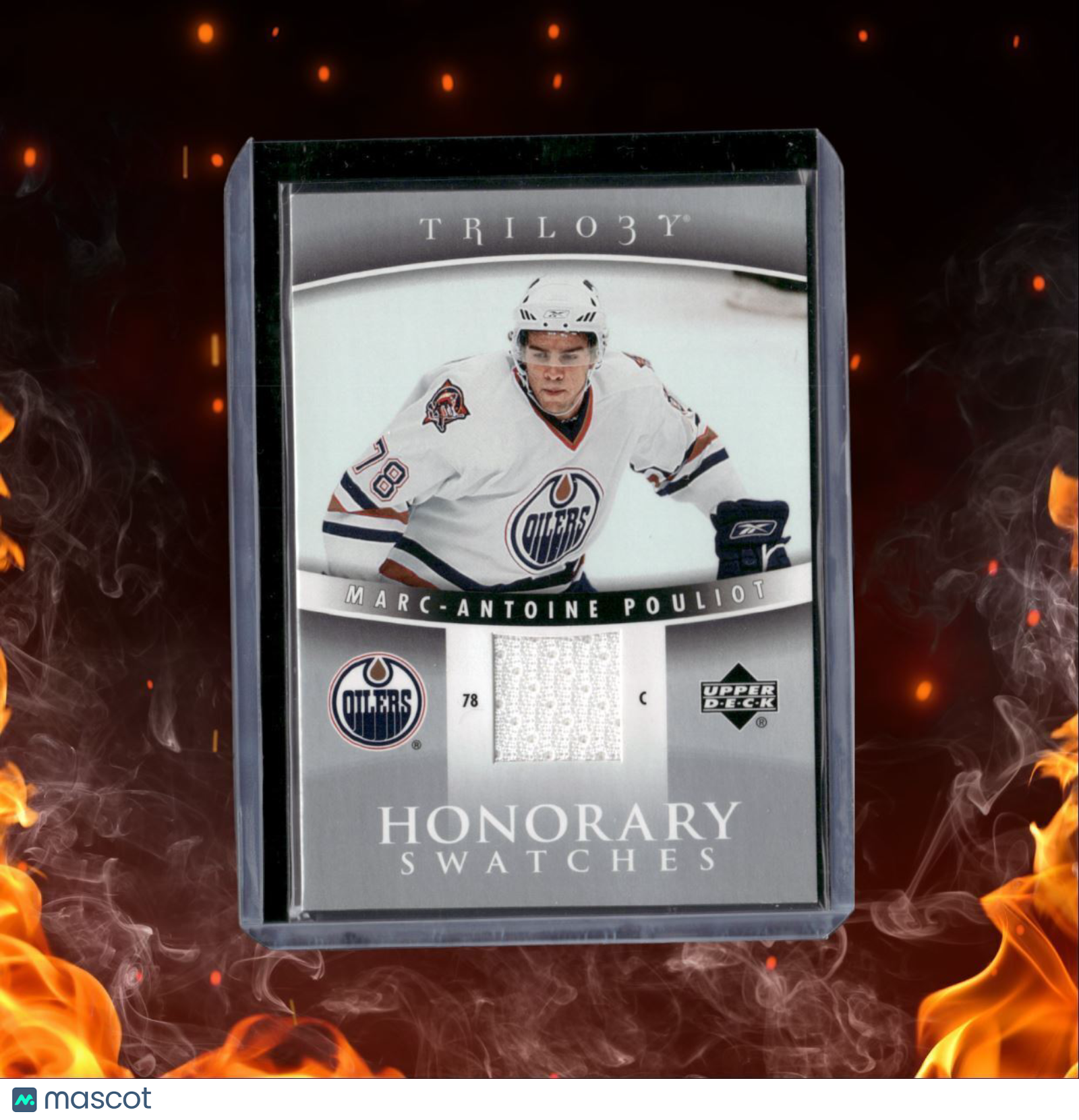 2006-07 Upper Deck Trilogy Marc-Antoine Pouliot Honorary Swatches #HS-MA