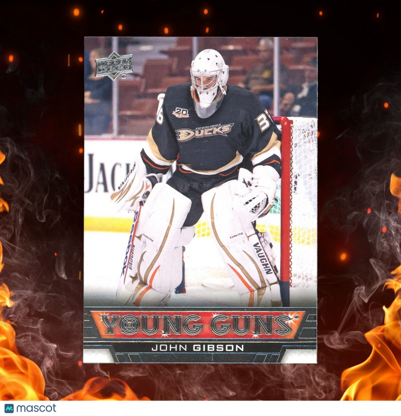 2013-14 Upper Deck JOHN GIBSON Young Guns