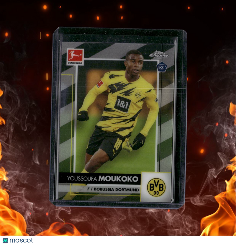 2020 Topps Chrome Youssoufa Moukoko Rookie