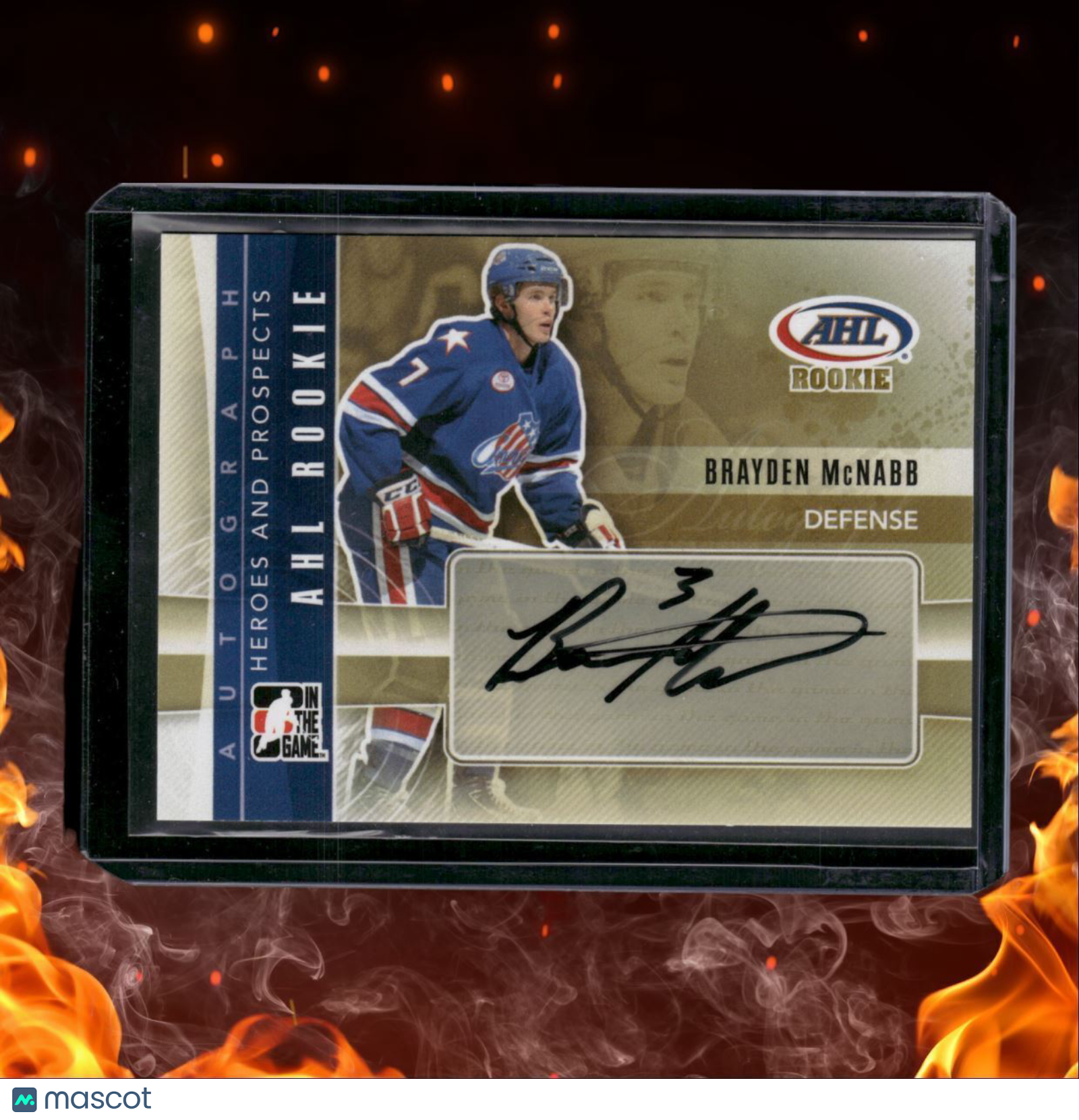 2012-13 In The Game Heroes and Prospects Barry Pederson Auto #2011