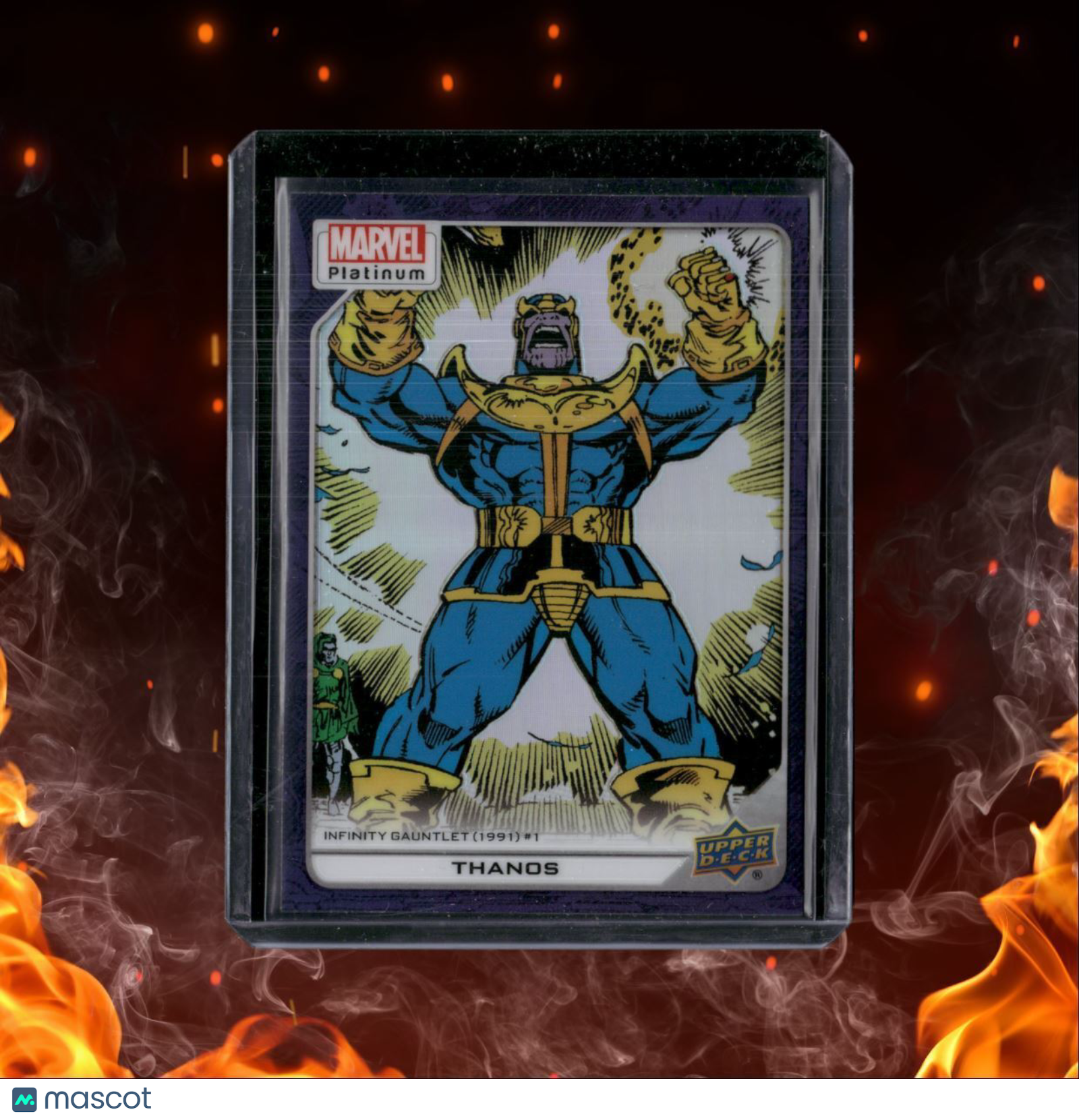 2024 Marvel Platinum Thanos Purple Rainbow #141