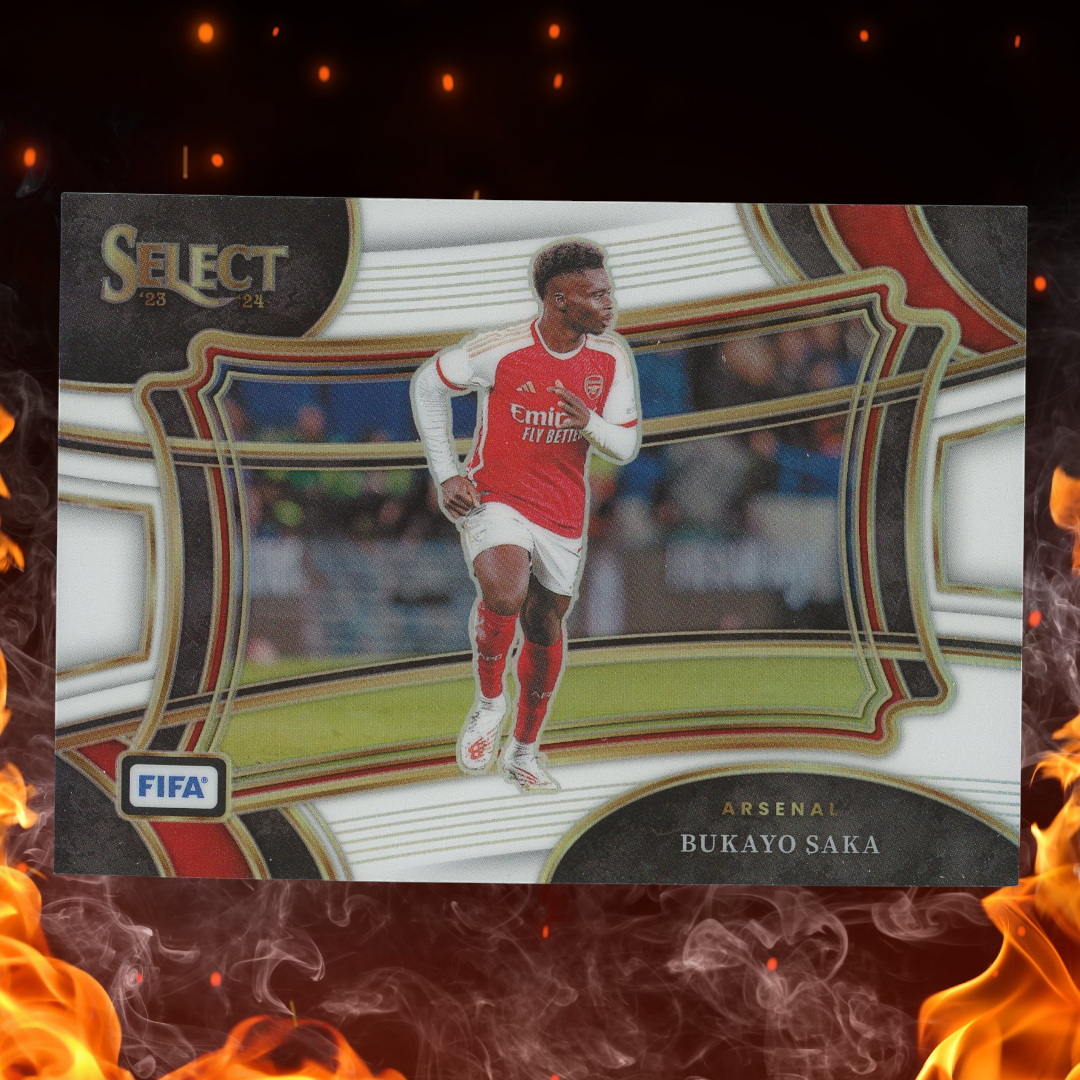 2023 Panini Select FIFA Soccer Bukayo Saka Field Level Silver /20 #201