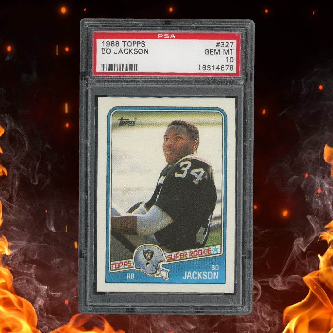 1988 Topps Bo Jackson Rookie PSA 10 #327