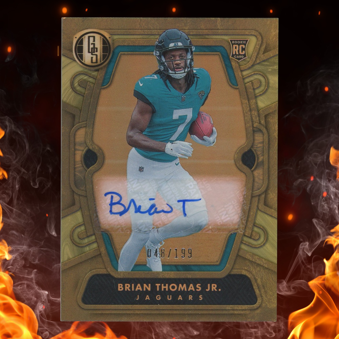 2024 Panini Gold Standard Brian Thomas Jr. Rookie Auto /199 #120