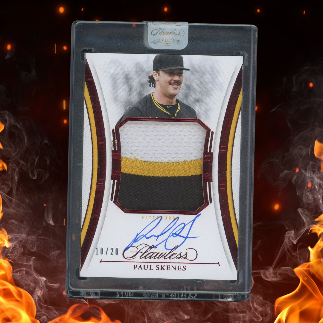 2025 Panini Flawless Baseball Paul Skenes Patch Auto /20 #FPA-PS