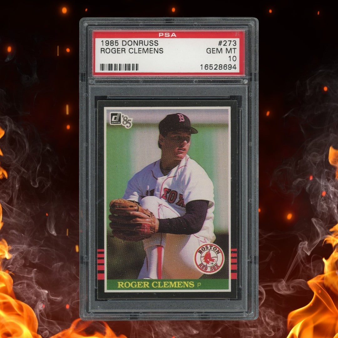 1985 Donruss Roger Clemens Rookie #273 PSA 10