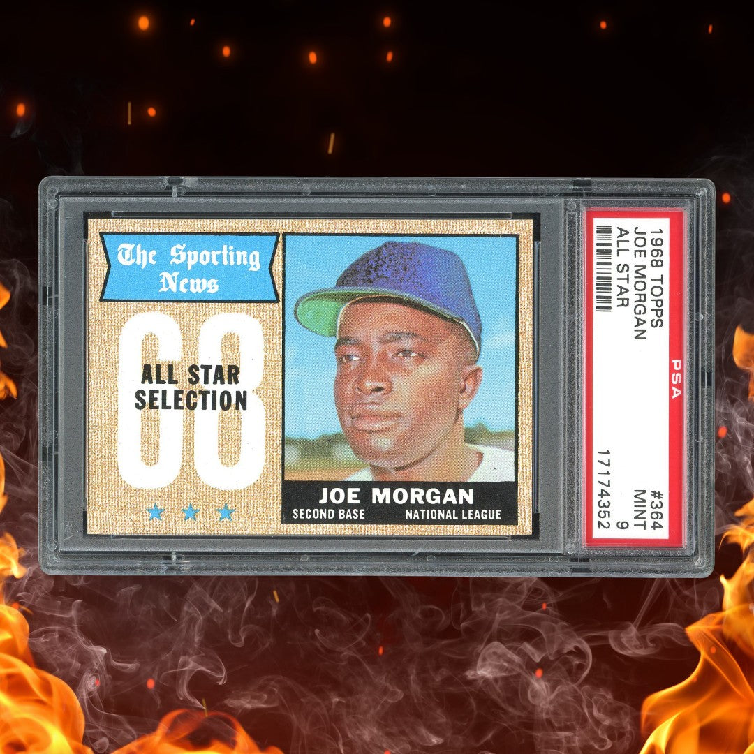1968 Topps Joe Morgan All Star Selection PSA 9 #364
