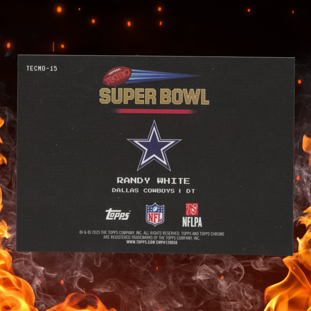 2025 Topps Chrome Randy White Super Bowl #TECMO-15 SSP