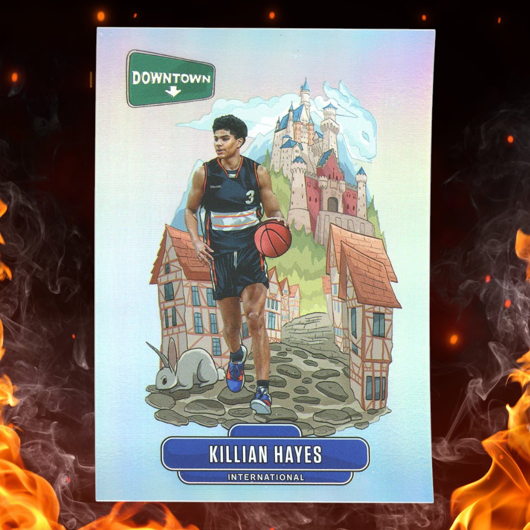 2020-21 Panini Collegiate Chronicles Killian Hayes Downtown #D-16
