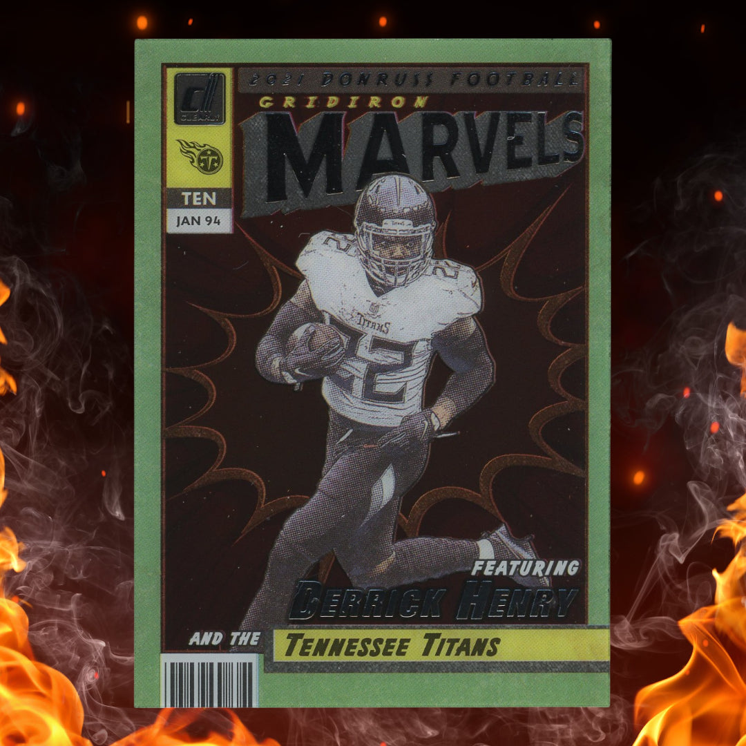2021 Clearly Donruss Football Derrick Henry Gridiron Marvels #GM-6