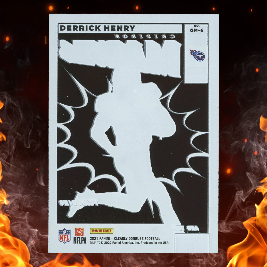 2021 Clearly Donruss Football Derrick Henry Gridiron Marvels #GM-6
