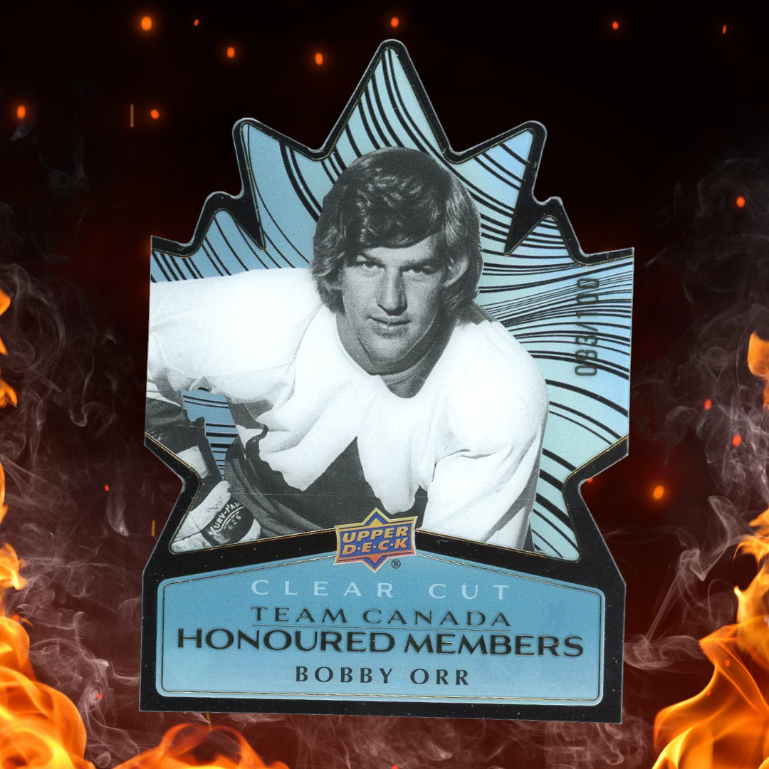 2026 Upper Deck Team Canada Bobby Orr Honoured Members Clear Cut /100 #CC-3