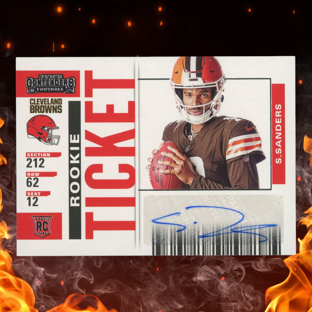 2025 Panini Select Shedeur Sanders Rookie Auto Variation Rookie #3