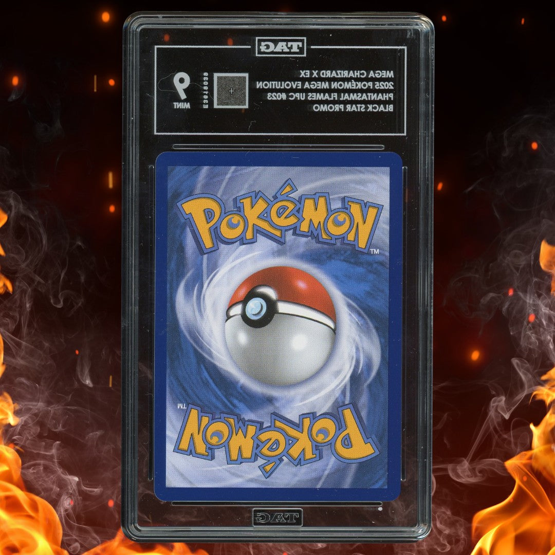 Pokemon Mega Evolution Charizard ex Promo #023 TAG 9