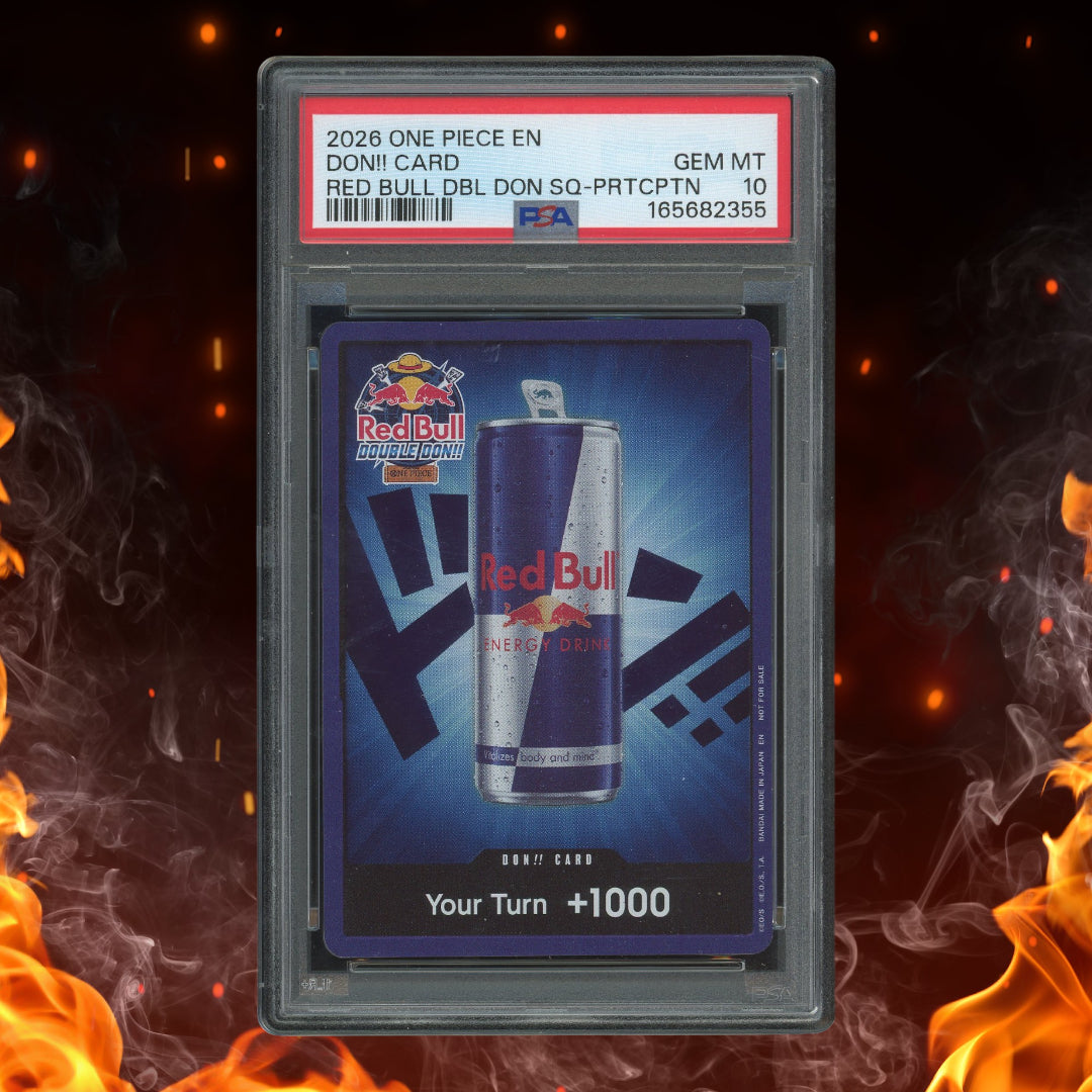 2026 One Piece Red Bull Double Don!! Promo PSA 10