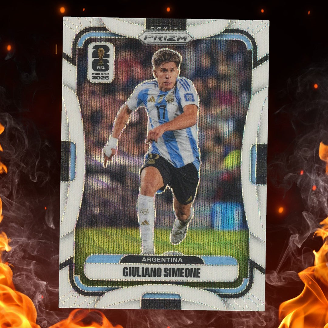 2026 Panini Prizm Giuliano Simeone White /20 #13