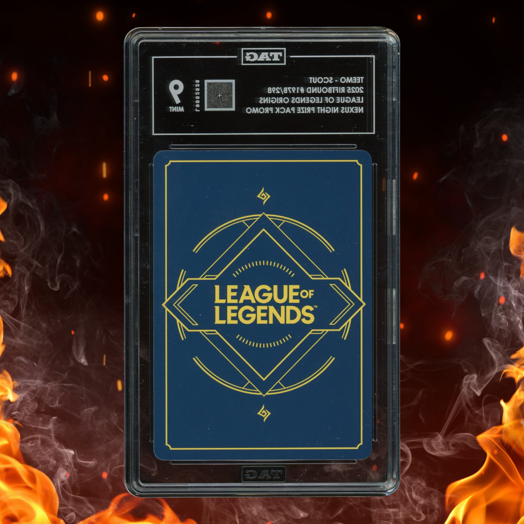 2025 Riftbound League of Legends Origins Teemo Promo 197b/298 TAG 9