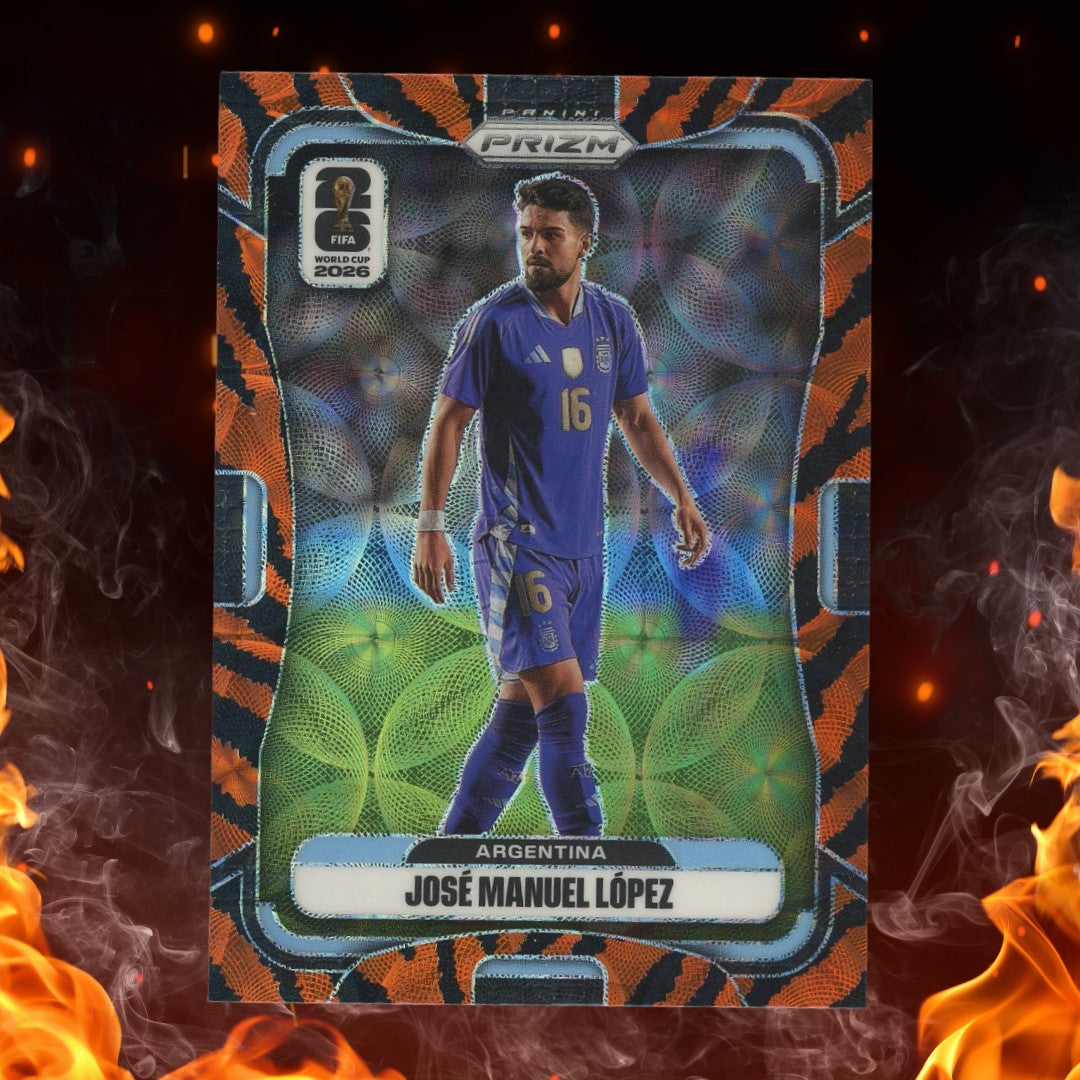 2026 Panini Prizm FIFA World Cup José Manuel López Tiger #19