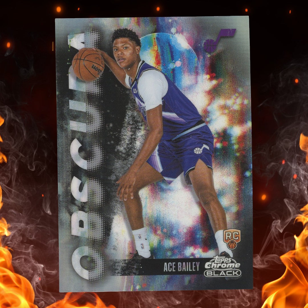 2025-26 Topps Chrome Black Ace Bailey Rookie #DB-15