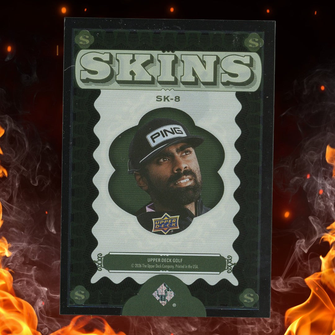 2026 Upper Deck Golf Sahith Theegala Skins Acetate #SK-8