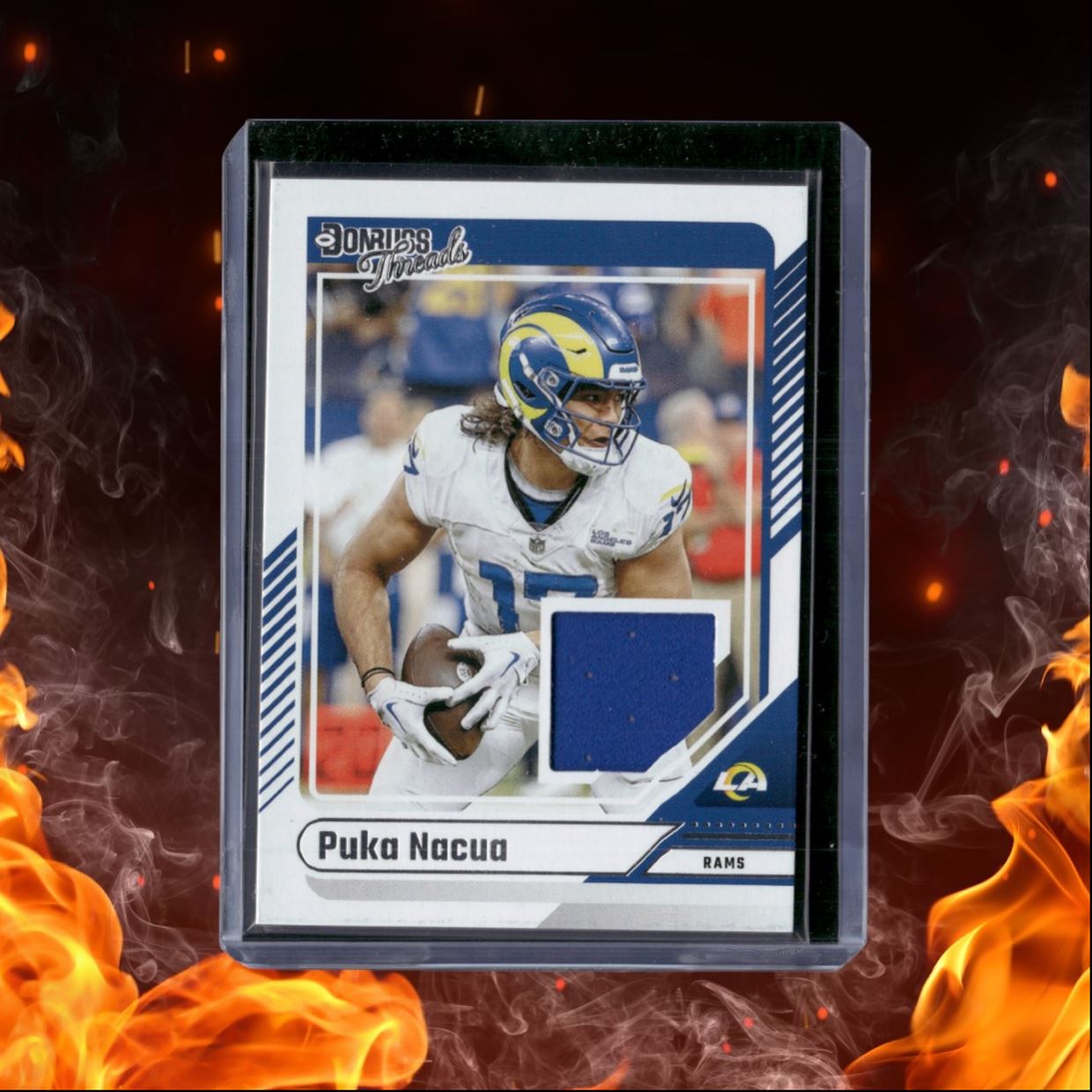 2024 Panini Donruss Puka Nacua Jersey Threads #DTH-PNU
