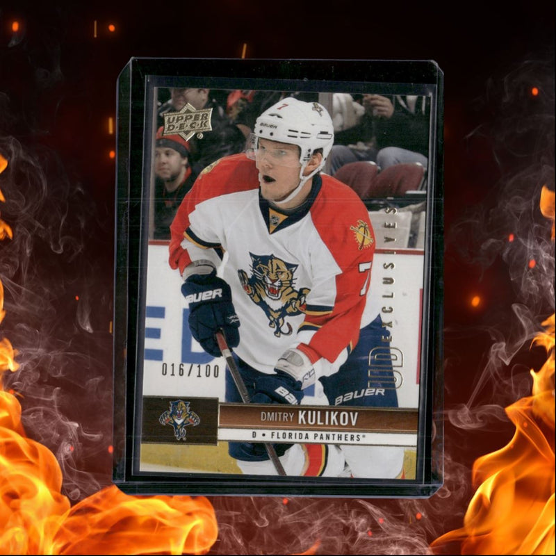 2012-13 Upper Deck Dmitry Kulikov UD Exclusives 016/100