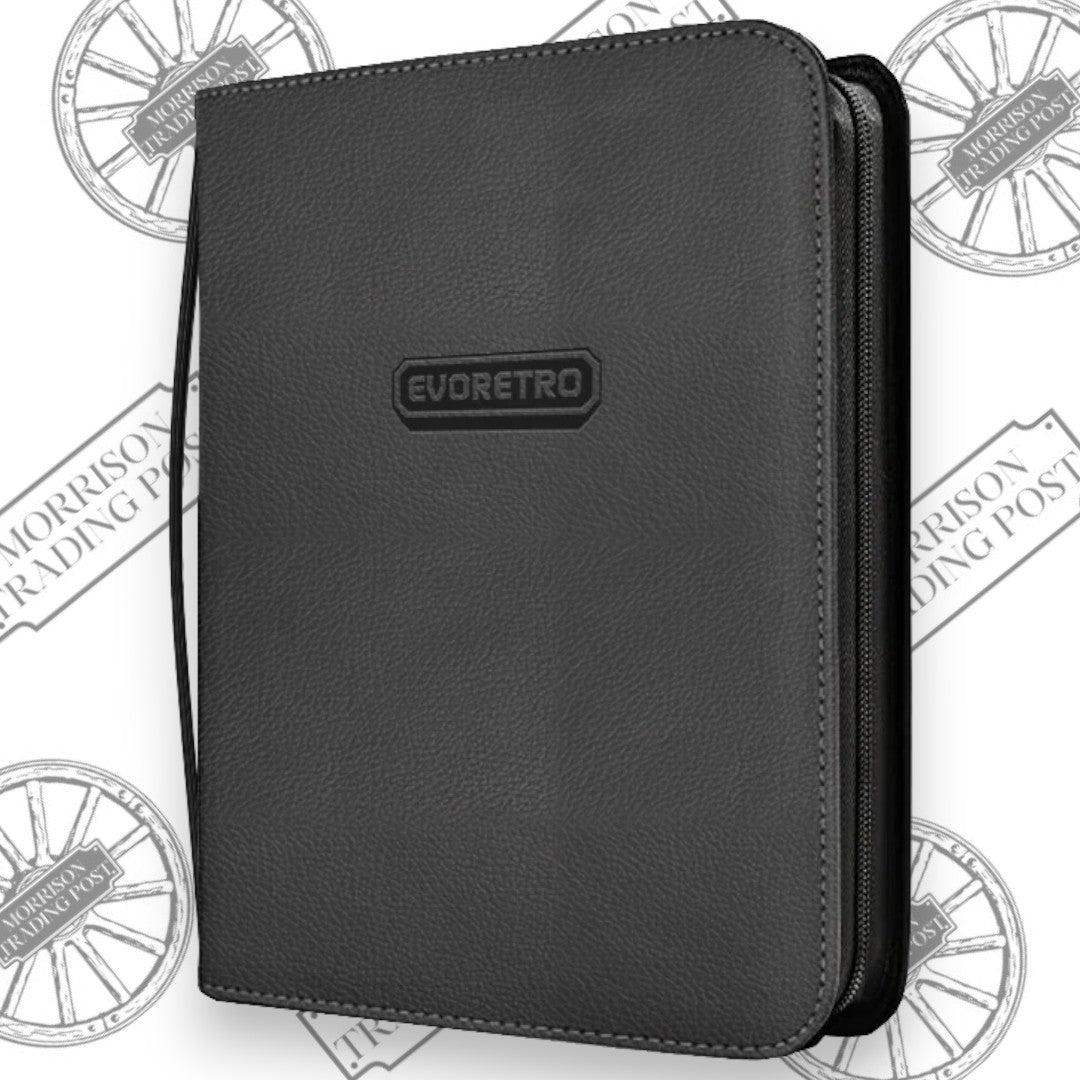 EVORETRO Top Loader  Zip-Up Binder | Holds 216 Cards