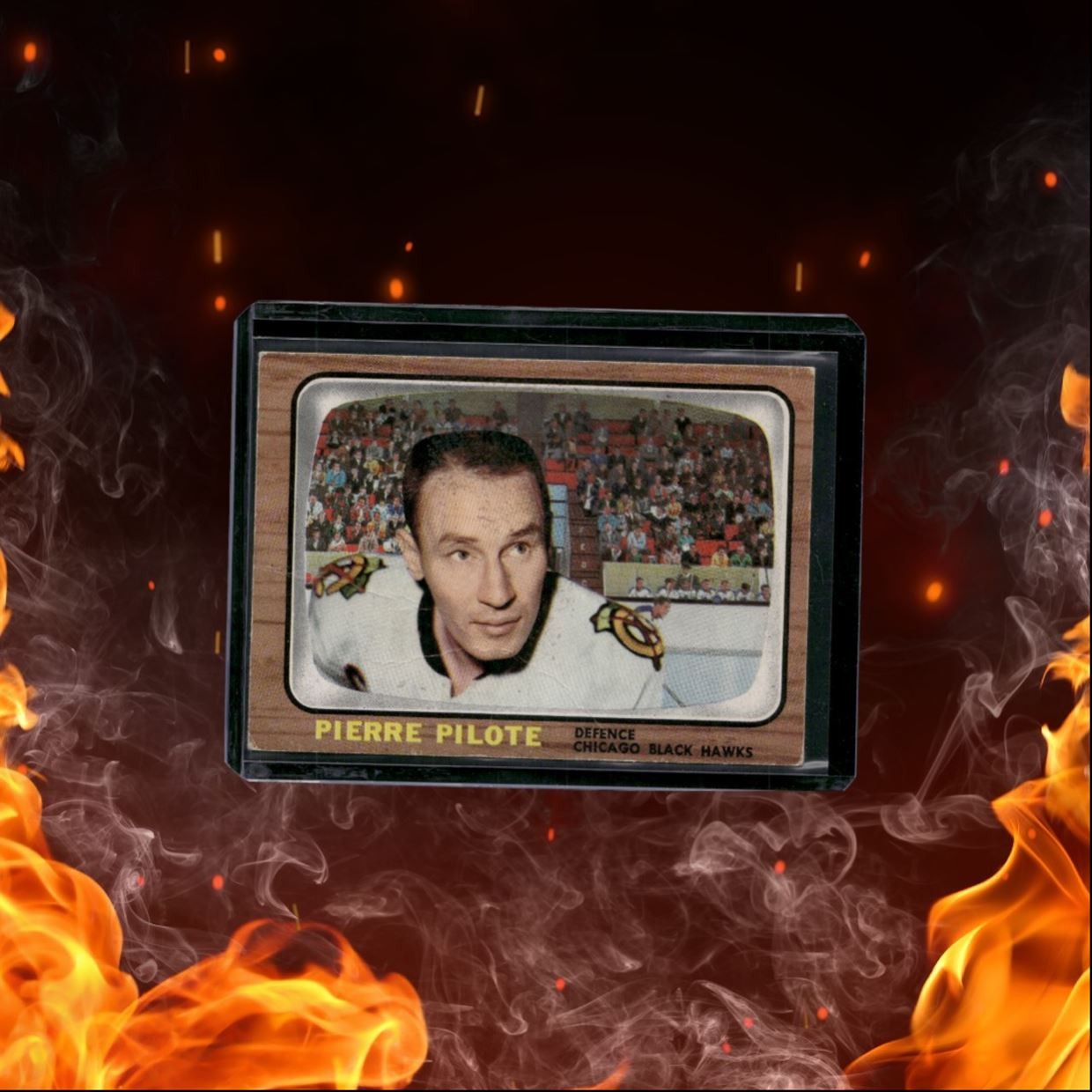 1966-67 Topps Pierre Pilote #59