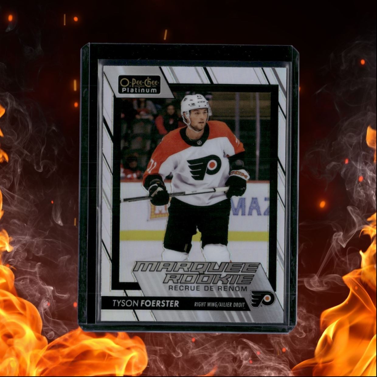 2023-24 O-Pee-Chee Platinum Tyson Foerster Rainbow Marquee Rookie #275