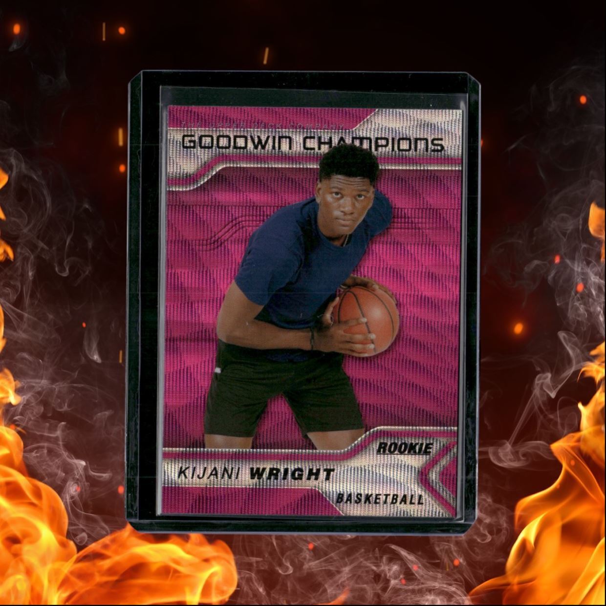 2023-24 Upper Deck Goodwin Champions Kijani Wright Pink Rookie #P16