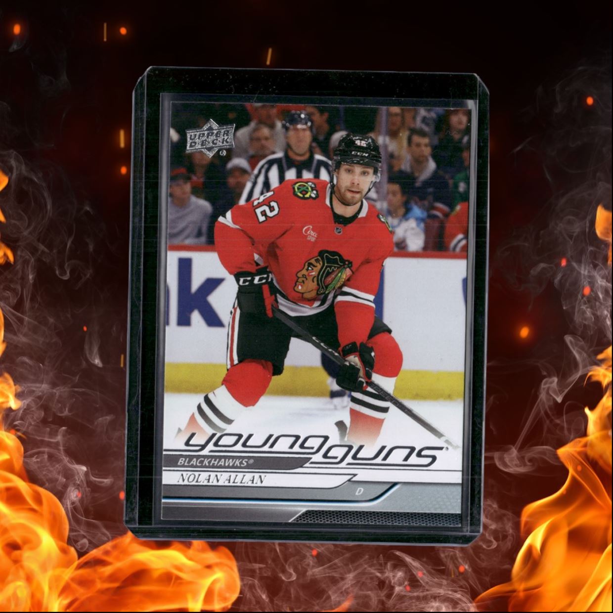 2024-25 Upper Deck Nolan Allan Young Guns (A) Rookie #491