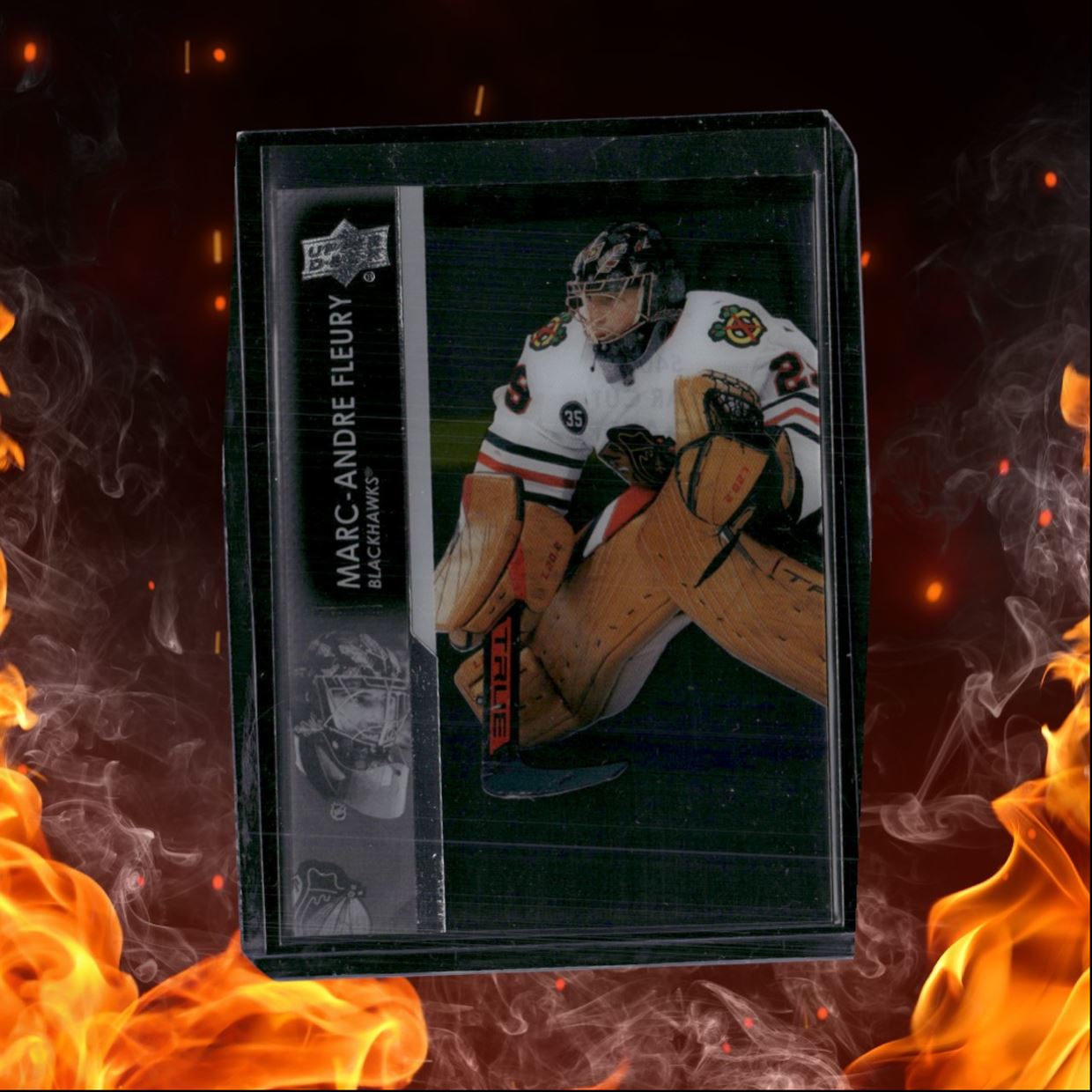 2021-22 Upper Deck Marc-Andre Fleury Clear Cut SP (A) #540