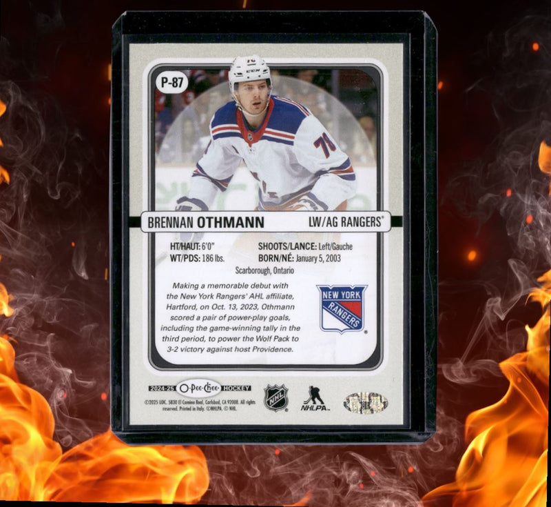 2024-25 O-Pee-Chee Brennan Othmann Premier Foilboard Rookie 72/75