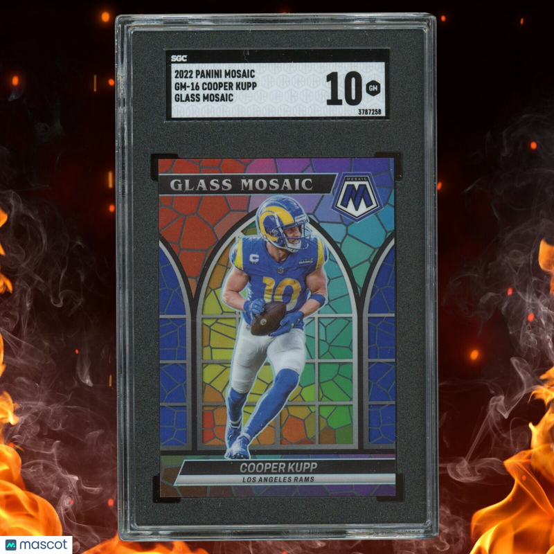 2023 Panini Mosaic COOPER KUPP Glass Mosaic SGC 10