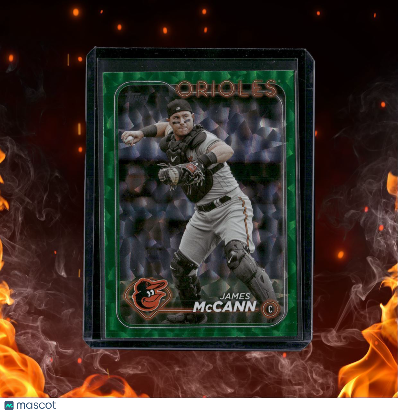 2024 Topps James McCann Green Foilboard 129/499 #448