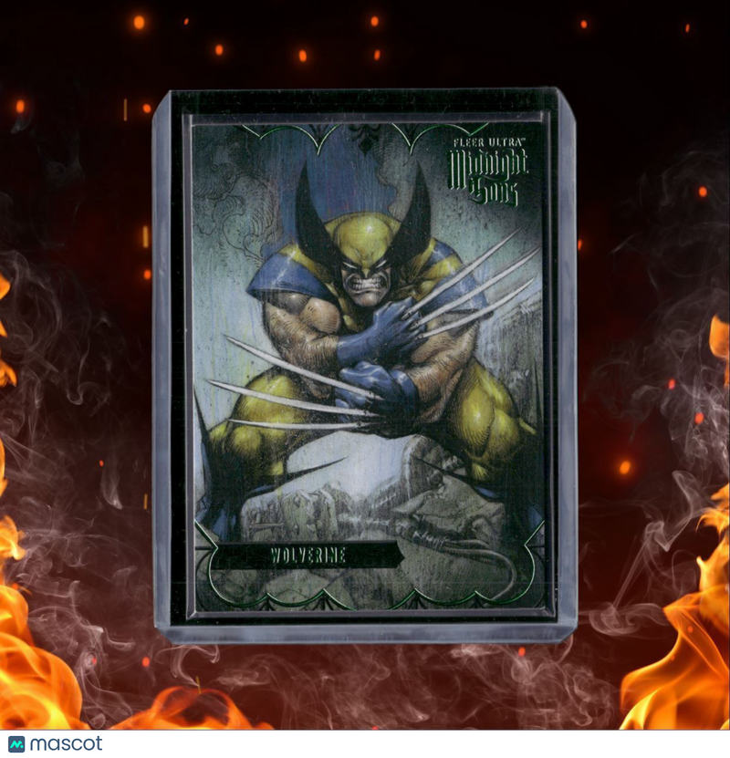 2023 Fleer Ultra Midnight Sons Wolverine Green