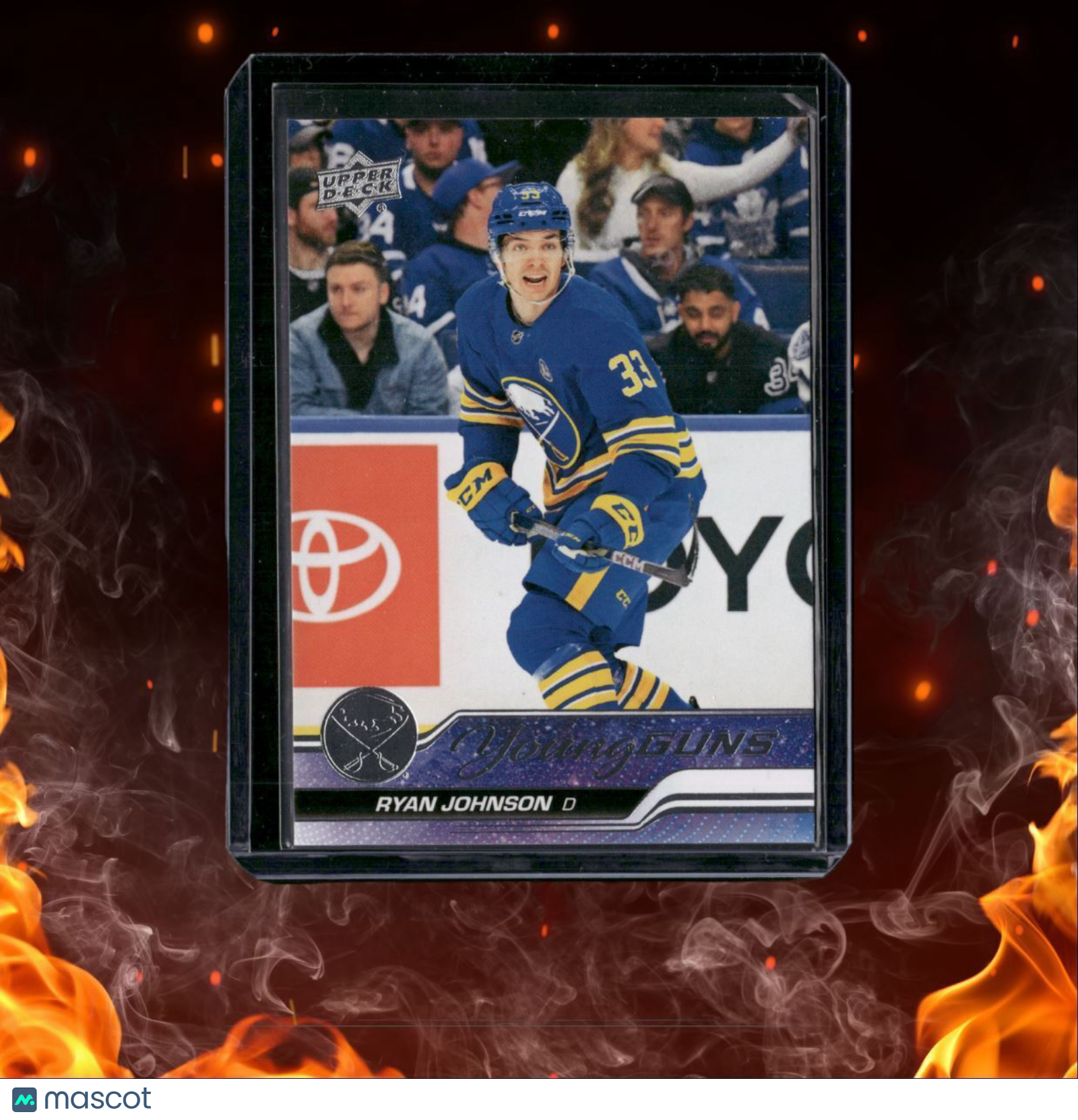 2023-24 Upper Deck Ryan Johnson Young Guns Rookie #719