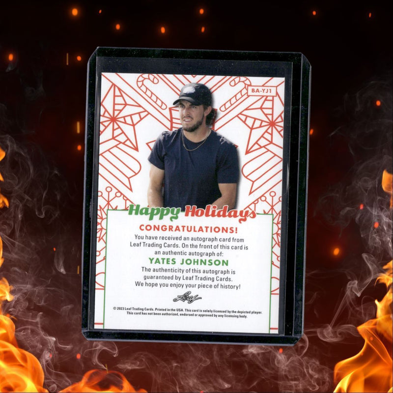 2023 Leaf Happy Holidays Yates Johnson Auto