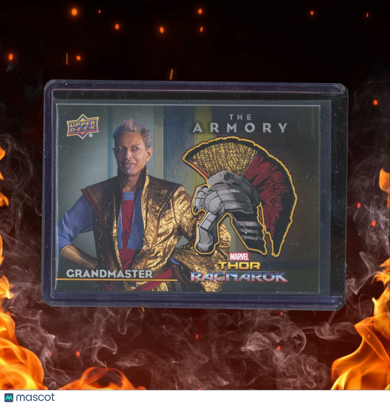 2017 UD Thor: Ragnarok Grandmaster Jeff Goldblum The Armory Patch