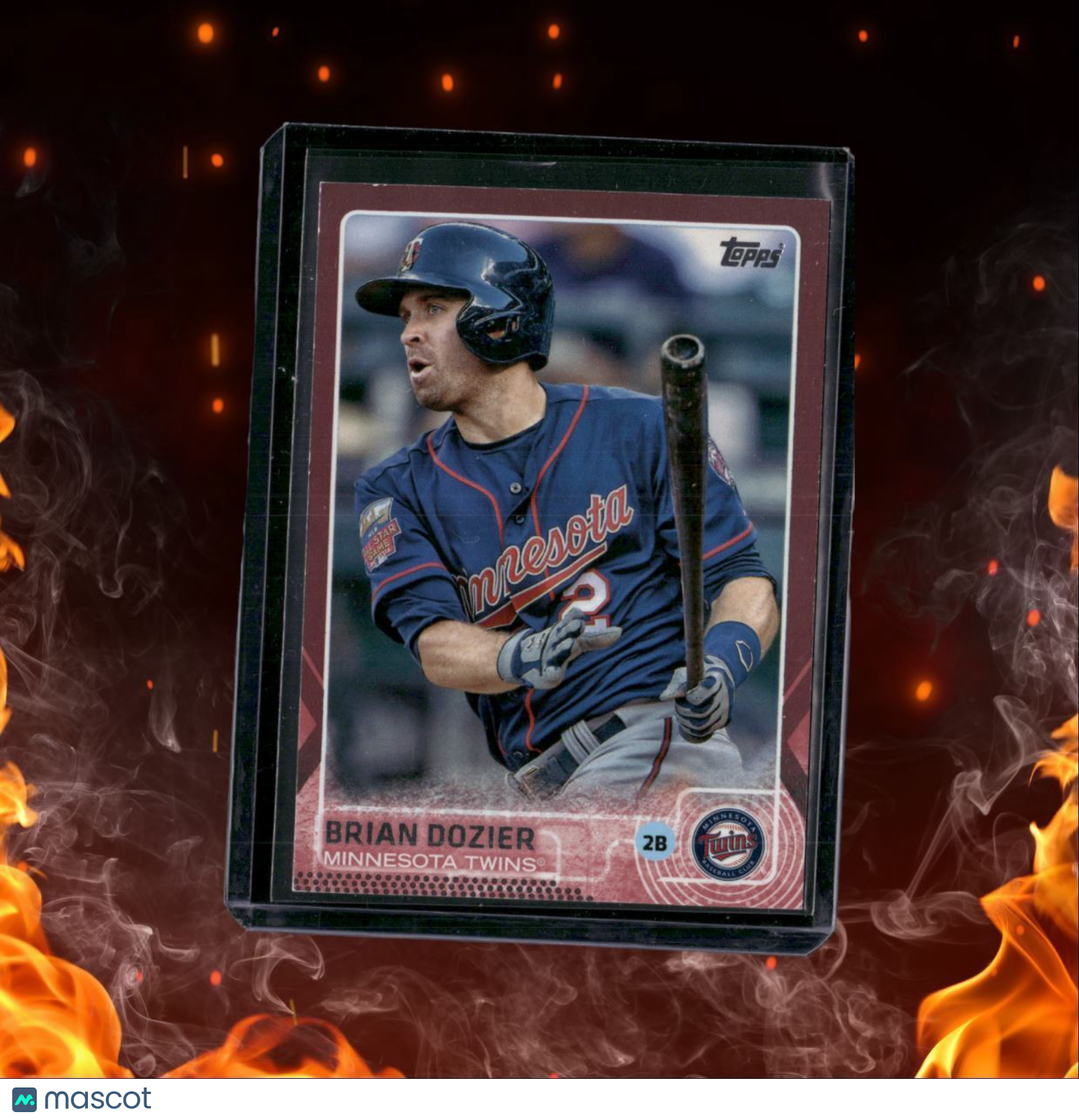 2015 Topps Brian Dozier Pink 20/50 #259