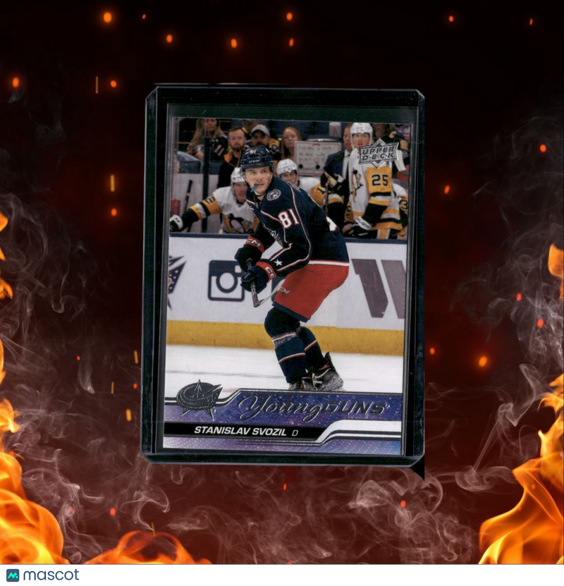 2023-24 Upper Deck Stanislav Svozil Young Guns Rookie