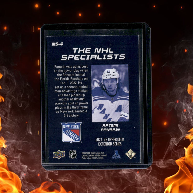 2021-22 Upper Deck Artemi Panarin NHL Specialists