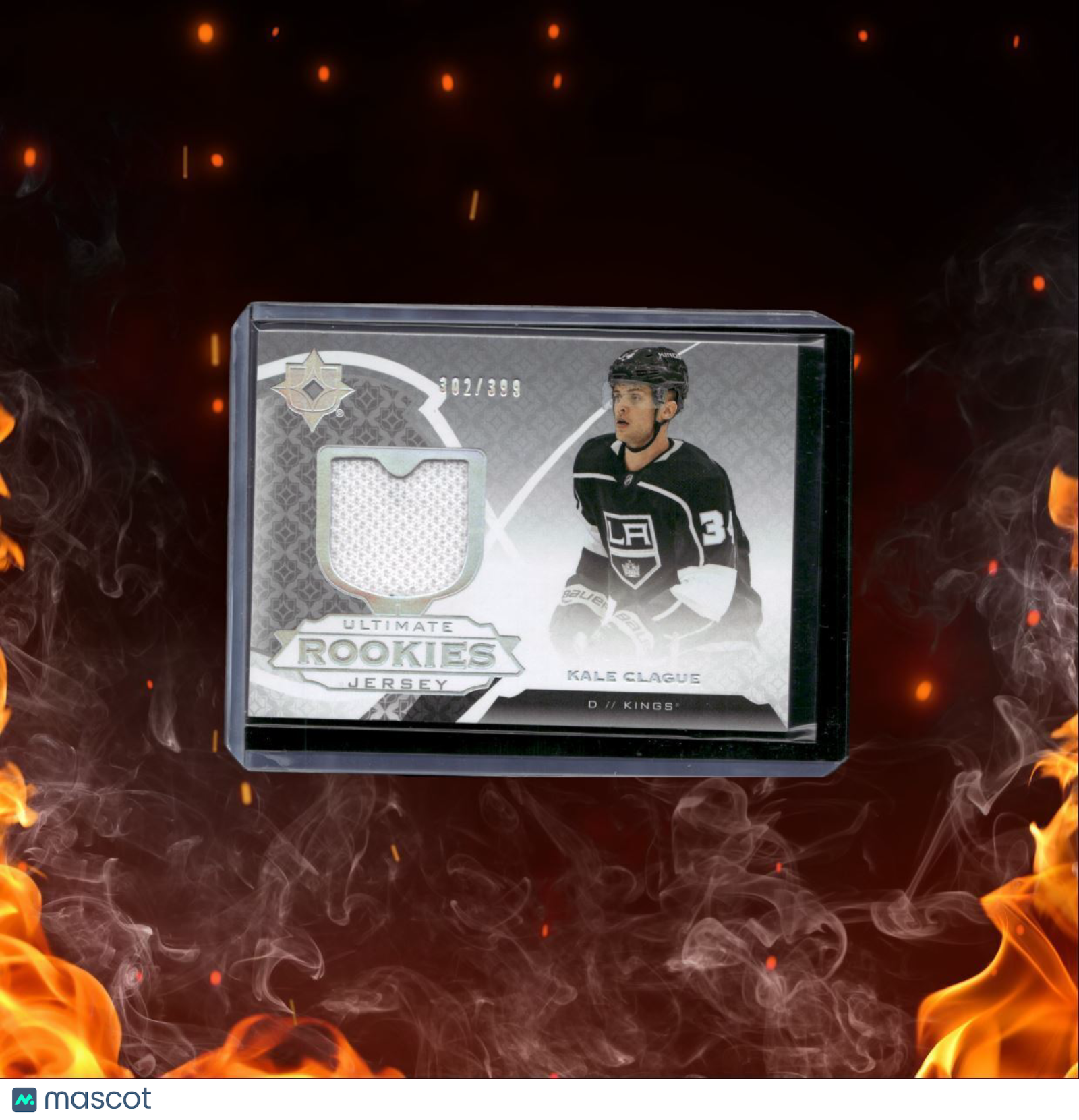 2019-20 Upper Deck Ultimate Kale Clague Jersey Rookie 302/399 #151