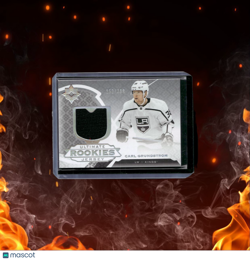 2019-20 Upper Deck Ultimate Carl Grundstrom Jersey Rookie